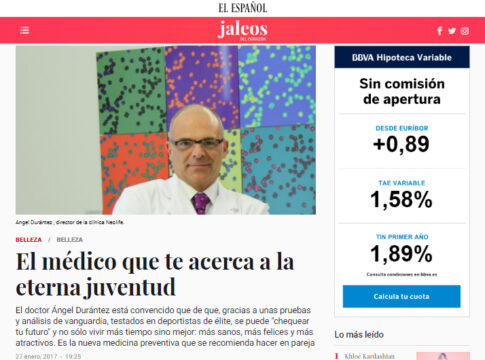 El médico que te acerca la eterna juventud