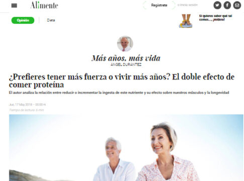 prefieres tener mas fuerza o vivir mas años