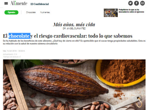 un consumo excesivo de chocolate, especialmente de formas muy calóricas ricas en grasas y azúcares, pueden anular completamente el beneficio de los polifenoles