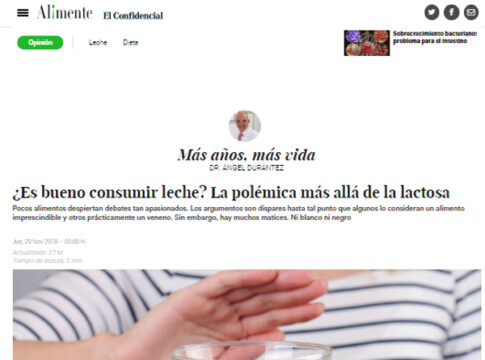 La leche aporta buena parte del calcio, vitamina D y vitamina A en la dieta