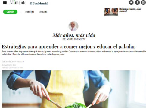 Estrategias para aprender a comer mejor y educar el paladar