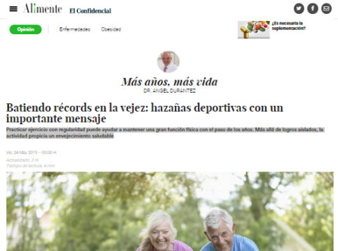Batiendo récords en la vejez: hazañas deportivas con un importante mensaje
