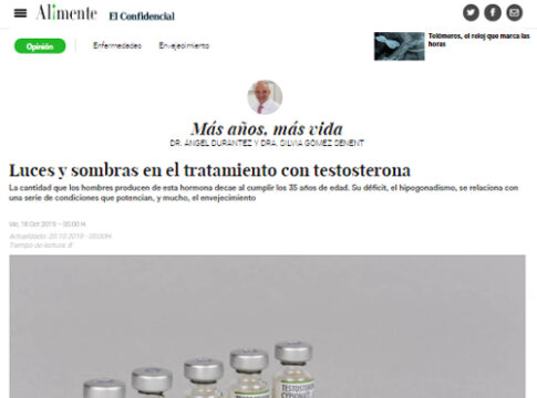 Luces y sombras en el tratamiento con testosterona