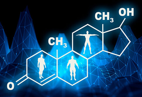 Déficit de testosterona reduce la densidad mineral de los huesos, masa muscular y aumenta la grasa corporal. Contribuye a la aparición de anemia, fragilidad