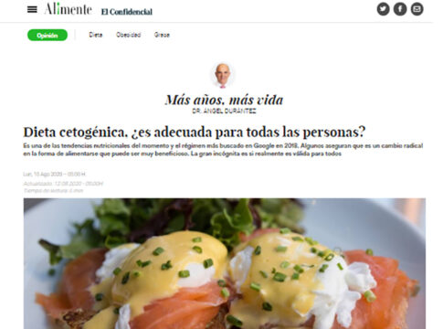 Dieta cetogénica, ¿es adecuada para todas las personas?