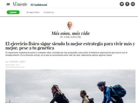 El ejercicio físico sigue siendo la mejor estrategia para vivir más y mejor, pese a tu genética