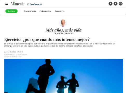 Ejercicio: ¿por qué cuanto más intenso mejor?