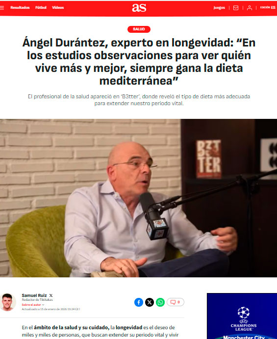 En los estudios observaciones para ver quién vive más y mejor, siempre gana la dieta mediterránea