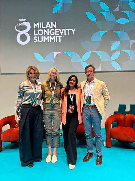 Clínica Neleva estuvo presente en “Milán Longevity Summit 2026”
