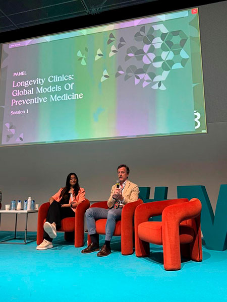 Clínica Neleva estuvo presente en “Milán Longevity Summit 2026”