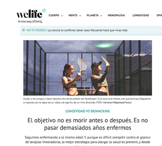 Vivir más no es suficiente: el reto de ampliar el  healthspan